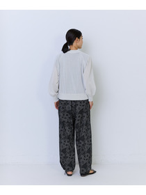【ADIEU TRISTESSE】ポプリンストレートパンツ 詳細画像 チャコールグレー 3