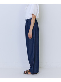【ADIEU TRISTESSE】4.8ozデニムバレルレッグパンツ 詳細画像 インディゴブルー 11