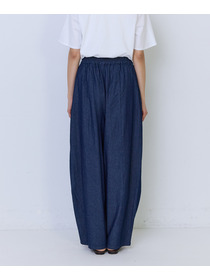 【ADIEU TRISTESSE】4.8ozデニムバレルレッグパンツ 詳細画像 インディゴブルー 12