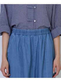 【ADIEU TRISTESSE】4.8ozデニムバレルレッグパンツ 詳細画像 インディゴブルー 13