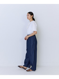【ADIEU TRISTESSE】4.8ozデニムバレルレッグパンツ 詳細画像 インディゴブルー 8