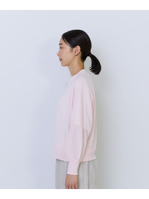 【ADIEU TRISTESSE】ペーパーポリエステルニットブルゾン 詳細画像 ネイビー 11