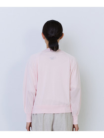 【ADIEU TRISTESSE】ペーパーポリエステルニットブルゾン 詳細画像 ネイビー 12