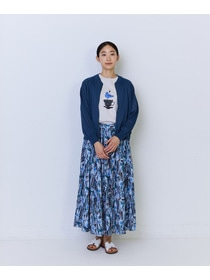 【ADIEU TRISTESSE】ペーパーポリエステルニットブルゾン 詳細画像 ネイビー 13
