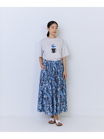 【ADIEU TRISTESSE】杉本さなえさん コラボTシャツ 詳細画像 グレー 13