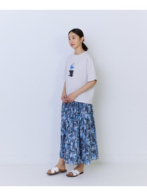 【ADIEU TRISTESSE】杉本さなえさん コラボTシャツ 詳細画像 グレー 14