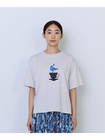 【ADIEU TRISTESSE】杉本さなえさん コラボTシャツ 詳細画像 グレー 16