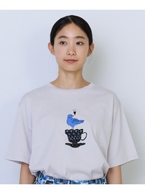 【ADIEU TRISTESSE】杉本さなえさん コラボTシャツ 詳細画像 グレー 19