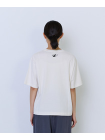 【ADIEU TRISTESSE】杉本さなえさん コラボTシャツ 詳細画像 グレー 6