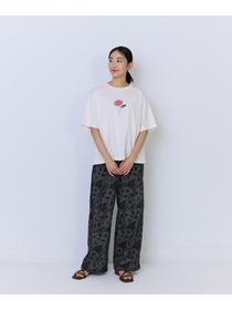 【ADIEU TRISTESSE】杉本さなえさん コラボTシャツ 詳細画像 グレー 7