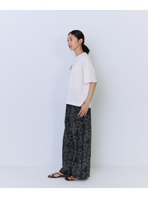 【ADIEU TRISTESSE】杉本さなえさん コラボTシャツ 詳細画像 グレー 8