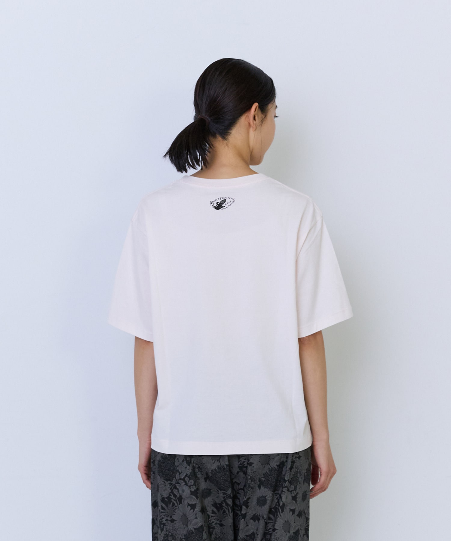 【ADIEU TRISTESSE】杉本さなえさん コラボTシャツ 詳細画像 グレー 12
