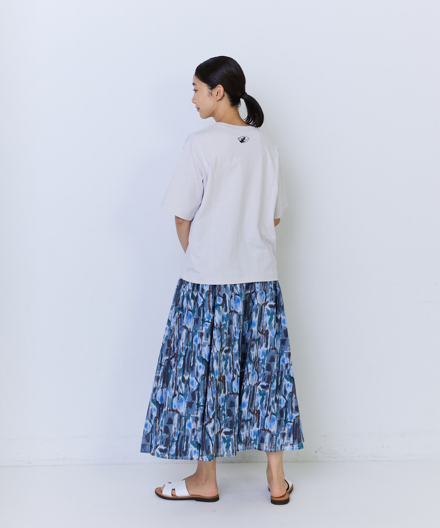 【ADIEU TRISTESSE】杉本さなえさん コラボTシャツ 詳細画像 グレー 15