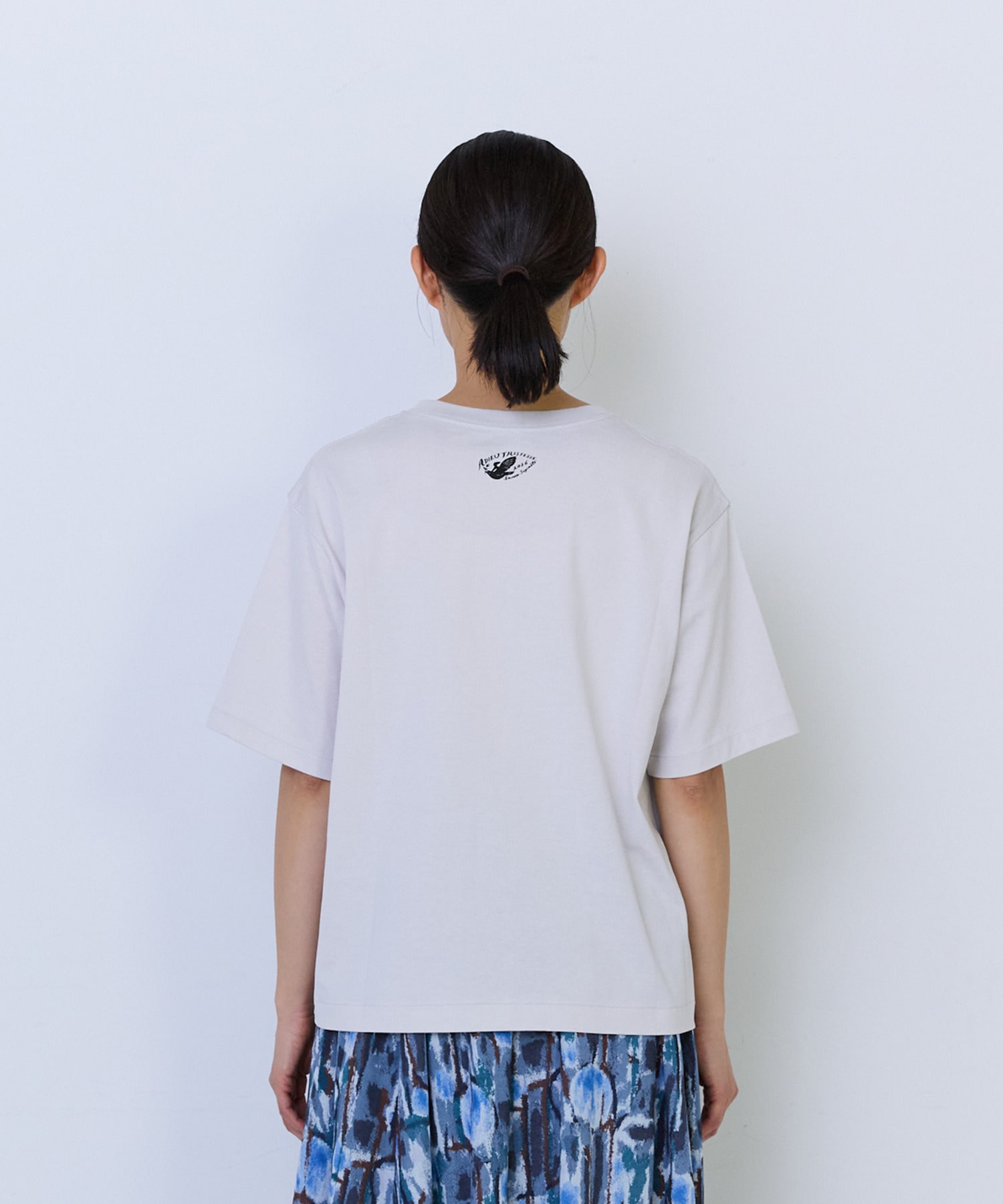【ADIEU TRISTESSE】杉本さなえさん コラボTシャツ 詳細画像 グレー 18