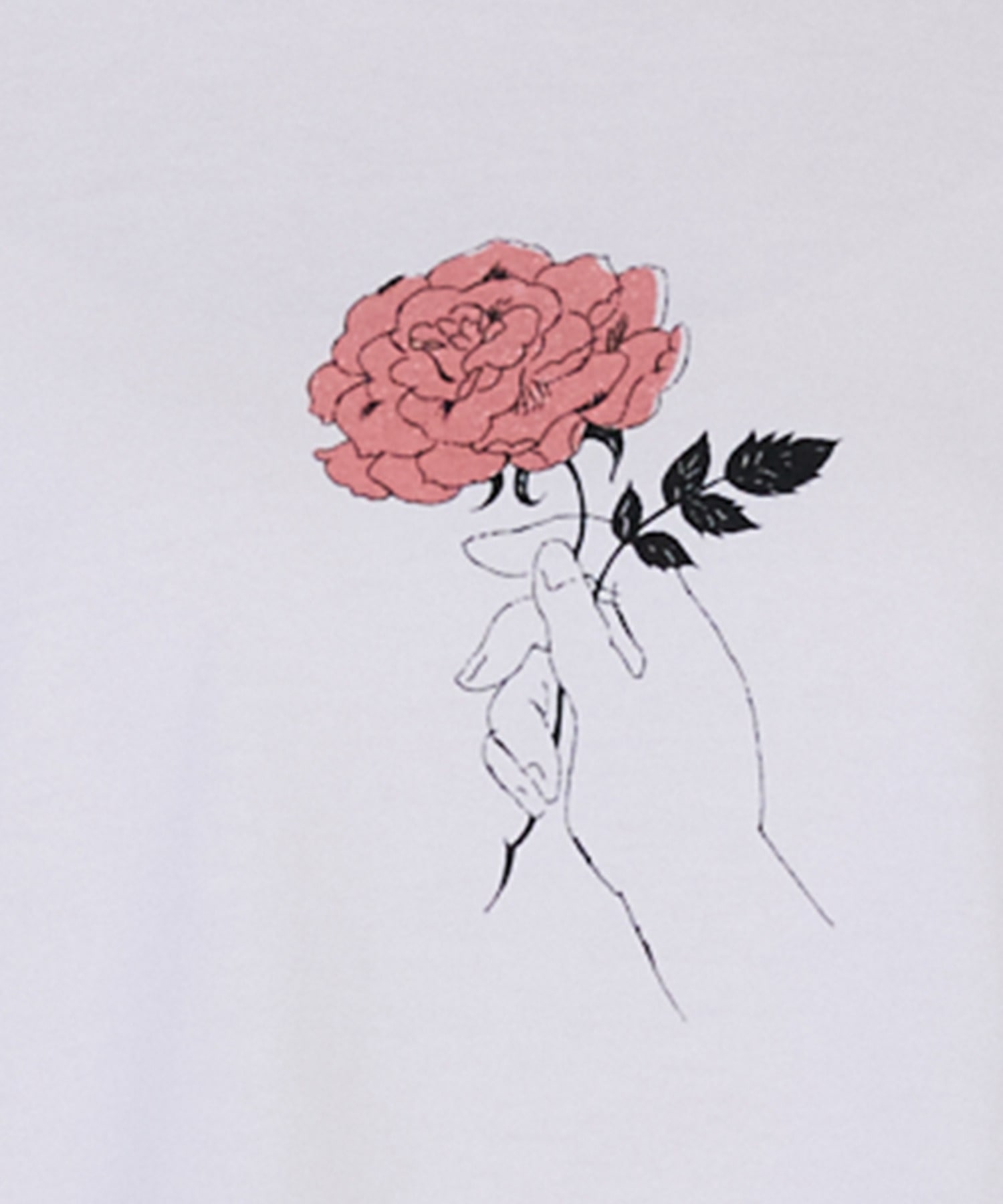【ADIEU TRISTESSE】杉本さなえさん コラボTシャツ 詳細画像 グレー 22