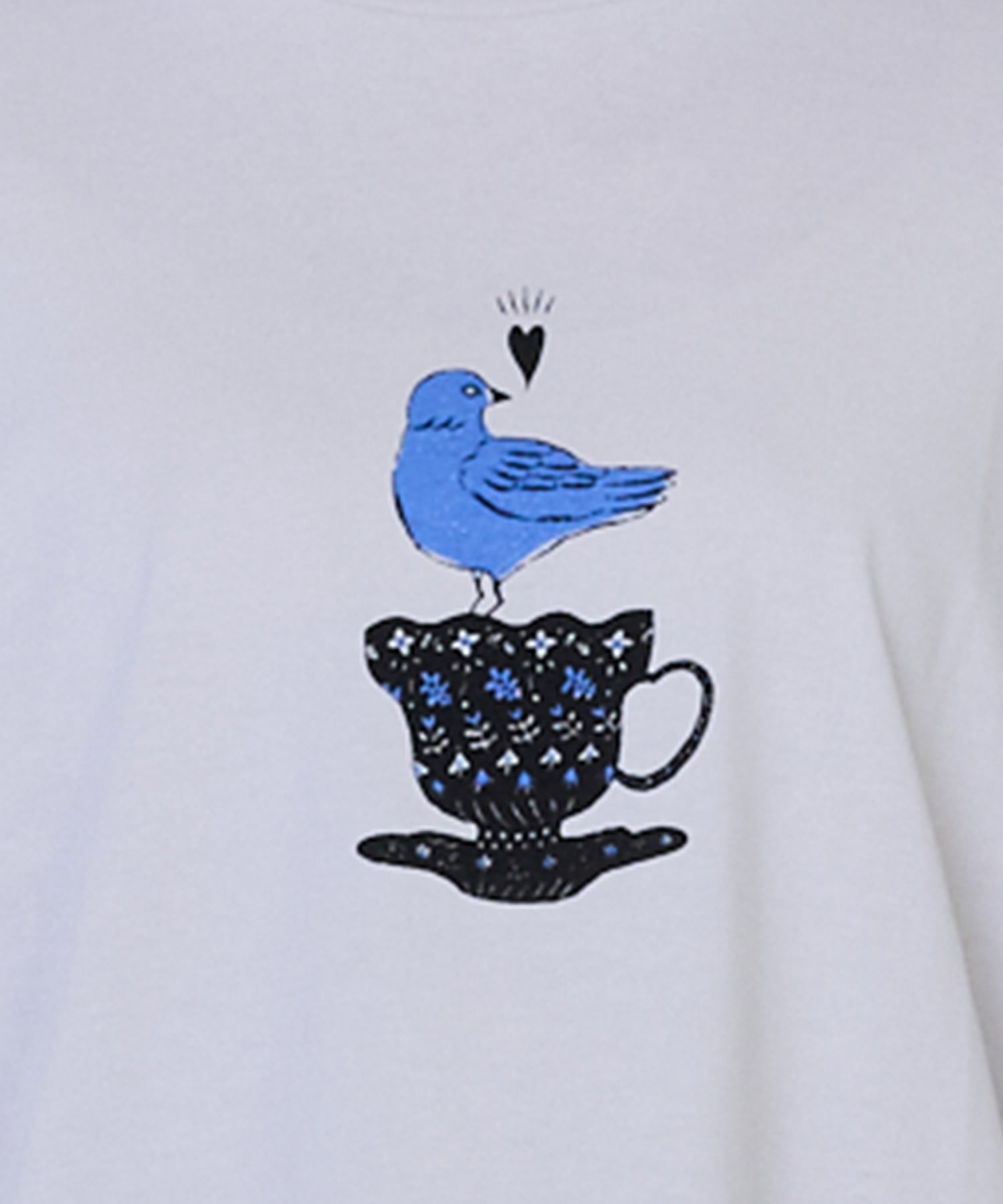 【ADIEU TRISTESSE】杉本さなえさん コラボTシャツ 詳細画像 グレー 23
