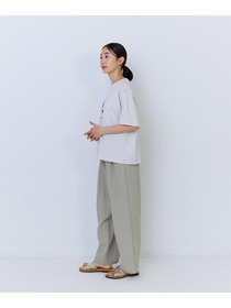 【ADIEU TRISTESSE】杉本さなえさん コラボフレンチスリーブTシャツ 詳細画像 グレー 14