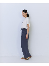 【ADIEU TRISTESSE】杉本さなえさん コラボフレンチスリーブTシャツ 詳細画像 グレー 2
