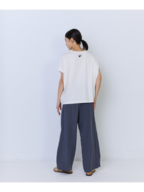 【ADIEU TRISTESSE】杉本さなえさん コラボフレンチスリーブTシャツ 詳細画像 グレー 3