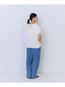 【ADIEU TRISTESSE】杉本さなえさん コラボフレンチスリーブTシャツ 詳細画像 グレー 9