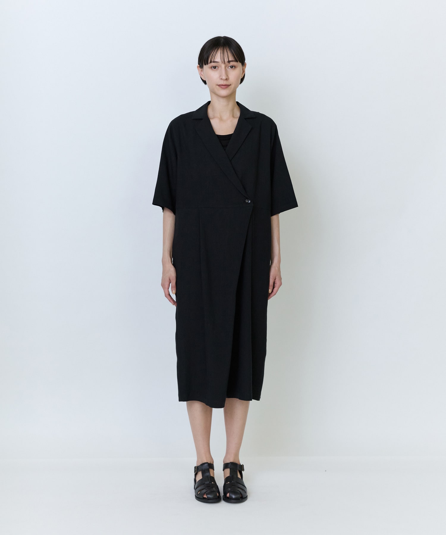 【LOISIR】テンセルコットンリネンオールインワン 詳細画像 ベージュ 10