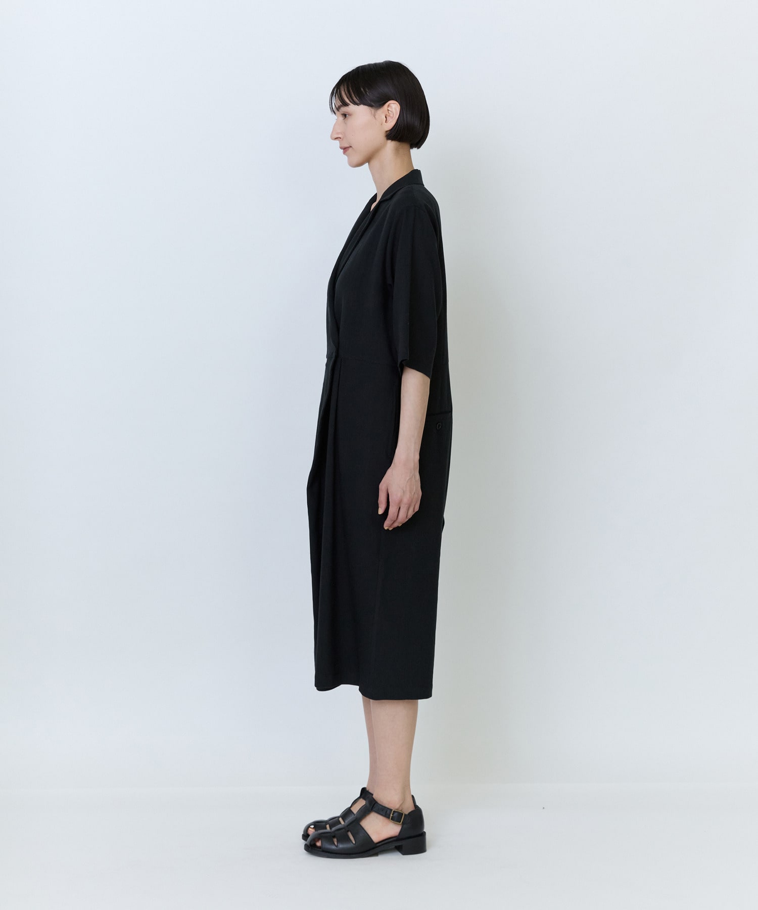 【LOISIR】テンセルコットンリネンオールインワン 詳細画像 ベージュ 11