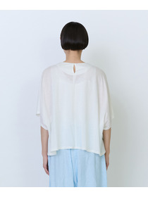 【LOISIR】リヨセル天竺ドルマンスリーブTシャツ 詳細画像 ブラック 12