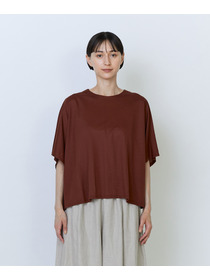 【LOISIR】リヨセル天竺ドルマンスリーブTシャツ 詳細画像 ブラック 13