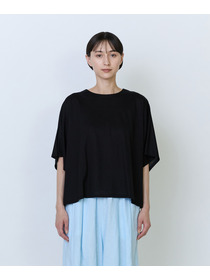 【LOISIR】リヨセル天竺ドルマンスリーブTシャツ 詳細画像 ブラック 18
