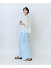 【LOISIR】リヨセル天竺ドルマンスリーブTシャツ 詳細画像 ブラック 2