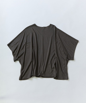 【LOISIR】リヨセル天竺ドルマンスリーブTシャツ 詳細画像 カーキ 1