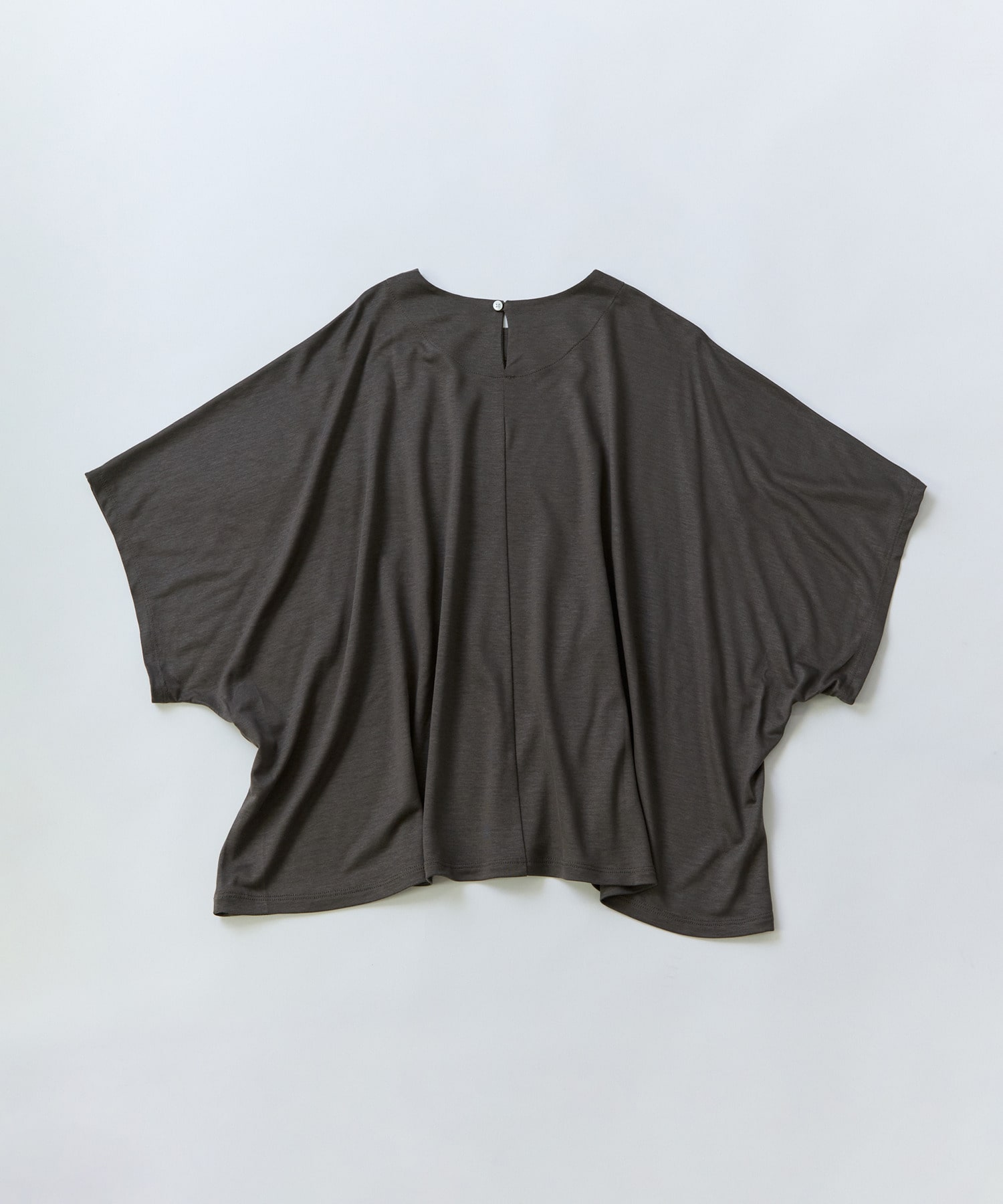 【LOISIR】リヨセル天竺ドルマンスリーブTシャツ 詳細画像 ブラック 17