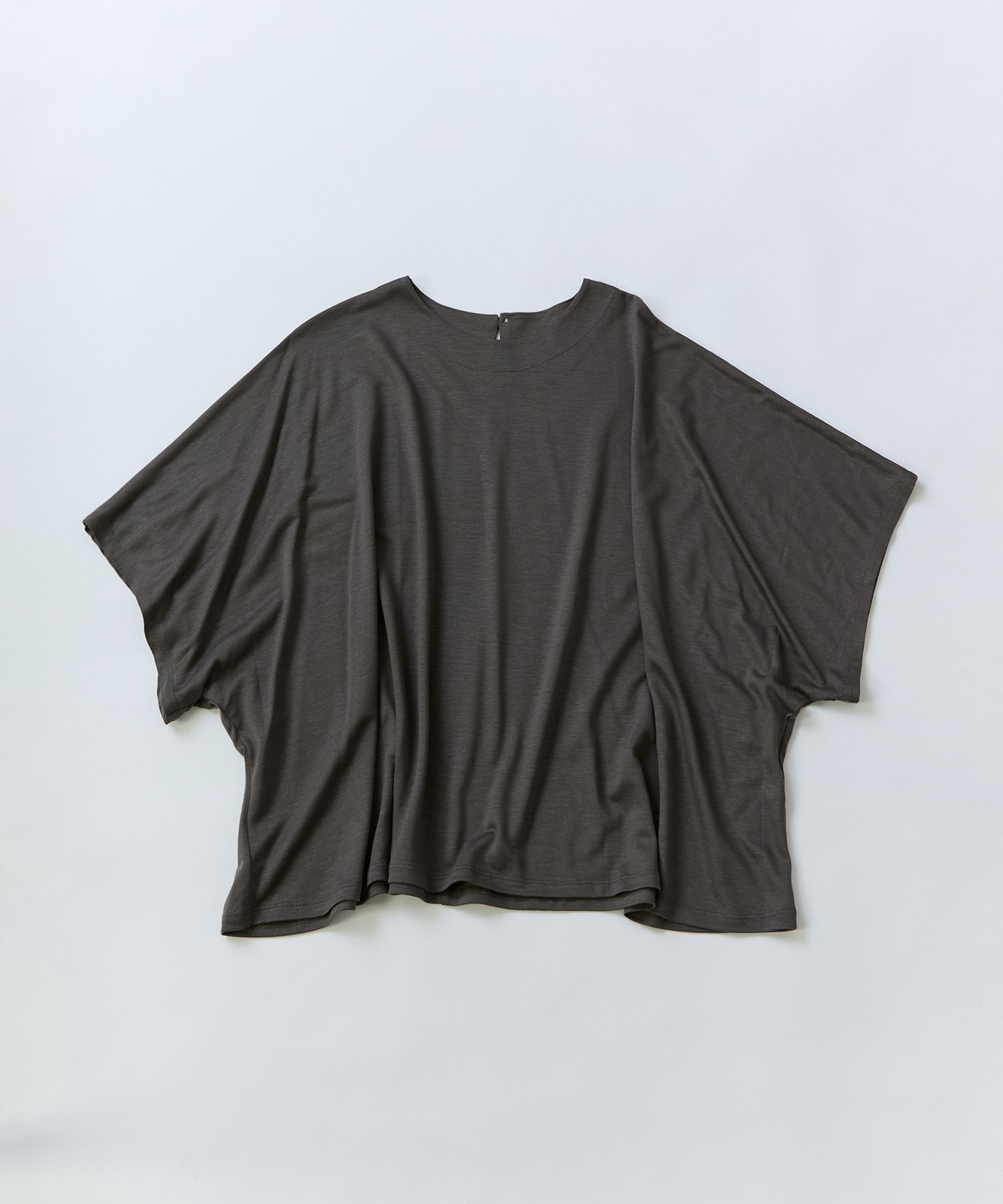【LOISIR】リヨセル天竺ドルマンスリーブTシャツ 詳細画像 カーキ 1