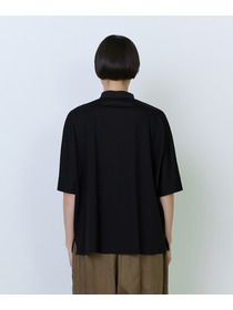 【LOISIR】リヨセル天竺カーディガンTシャツ 詳細画像 ブラック 10