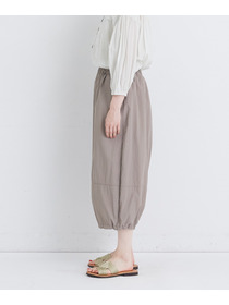 【congés payés】【FAVE】ナイロンワイドサルエルパンツ 詳細画像 ブラック 13