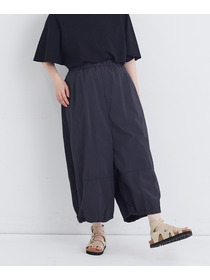【congés payés】【FAVE】ナイロンワイドサルエルパンツ 詳細画像 ブラック 25