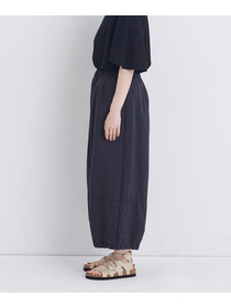【congés payés】【FAVE】ナイロンワイドサルエルパンツ 詳細画像 ブラック 27