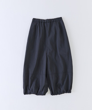 【congés payés】【FAVE】ナイロンワイドサルエルパンツ 詳細画像 ブラック 1