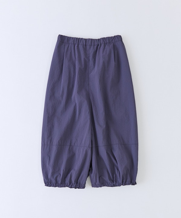 【congés payés】【FAVE】ナイロンワイドサルエルパンツ
