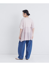 【congés payés】【FAVE】インドコットン&times;カットソーTシャツ 詳細画像 チャコールグレー 10