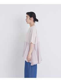 【congés payés】【FAVE】インドコットン&times;カットソーTシャツ 詳細画像 チャコールグレー 13