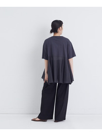 【congés payés】【FAVE】インドコットン&times;カットソーTシャツ 詳細画像 チャコールグレー 17