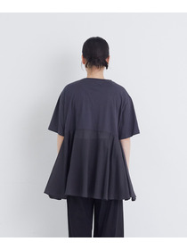 【congés payés】【FAVE】インドコットン&times;カットソーTシャツ 詳細画像 チャコールグレー 21