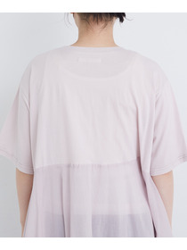 【congés payés】【FAVE】インドコットン&times;カットソーTシャツ 詳細画像 チャコールグレー 23