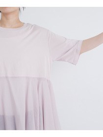 【congés payés】【FAVE】インドコットン&times;カットソーTシャツ 詳細画像 チャコールグレー 25