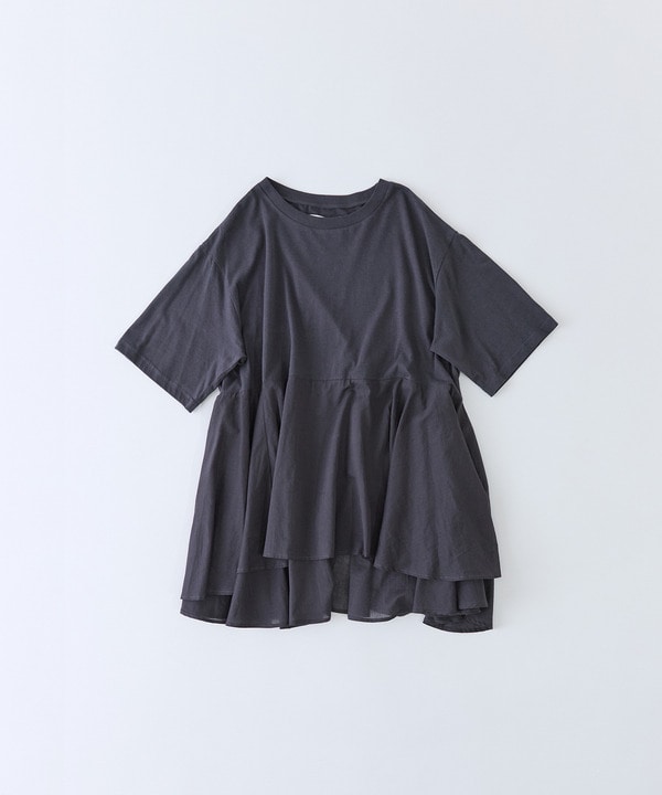 【congés payés】【FAVE】インドコットン×カットソーTシャツ