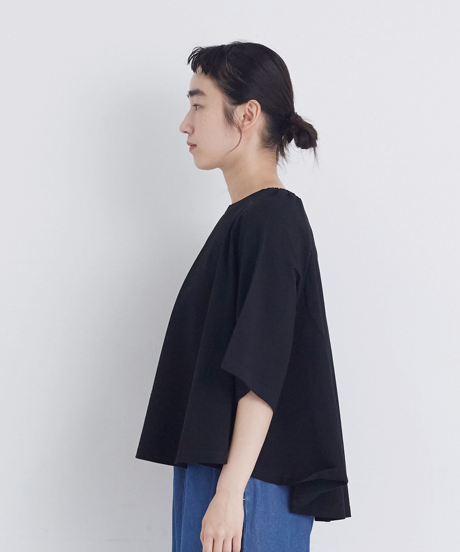 【congés payés】フレアシルエットカットソープルオーバー 詳細画像 ブラウン 20
