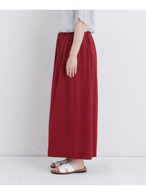 【congés payés】【FAVE】ジャージーギャザーワイドパンツ 詳細画像 レッド 13