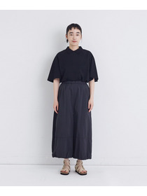 【congés payés】【FAVE】ジャージーギャザーワイドパンツ 詳細画像 レッド 15