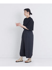 【congés payés】【FAVE】ジャージーギャザーワイドパンツ 詳細画像 レッド 16